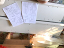 宜美森林 实木书柜储物柜韩式田园落地展示柜置物柜飘窗柜白色烤漆收纳柜简约开放式多功能组合木柜学生家用 1.8米六层双门60cm宽 实拍图