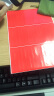 乐标（lopal)A4不干胶网线标签 网络布线分类贴纸 机房线缆标签纸P型旗帜型 可手写 红色 50张装=1500枚标签（送打印模板） 实拍图