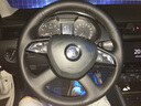 奥迈尔 斯柯达明锐真皮手缝方向盘套速派 科迪亚克柯珞克野帝yeti昕锐昕动汽车改装把套冬四季改装把套 碳纤维+翻毛红皮打孔 实拍图