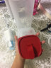 特百惠（Tupperware）2升纤巧壶果醋壶 家用冷水壶凉水杯塑料瓶大容量酵素壶 经典红单个 实拍图