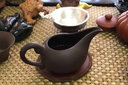 瓷牌茗茶具 茶盘保护垫 茶席 茶垫 竹席纤维防水耐磨 功夫茶具茶道配件 大号金黄色40*30CM 实拍图
