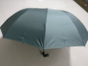 天堂伞超大加大号男晴雨伞三折叠三人黑胶遮阳商务伞广告伞印制logo 黑色黑胶升级款-【家庭巨大伞】 10骨 【伞下130】 实拍图