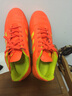 郁克（YUKE）足球鞋男碎钉青年初学训练鞋防滑耐磨四季足球鞋学校队球队球鞋 333桔红 41 实拍图