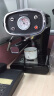 灿坤（EUPA） 咖啡机家用 15Bar意式半自动咖啡机办公室用 直观温度表 蒸汽大小可调 黑色 实拍图