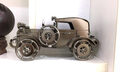 礼赫家饰 创意小工艺品装饰品家饰客厅摆件现代个性老爷车室内时尚简约家居小饰品家装书柜摆件 L4款老爷车21*8*10cm银灰色 实拍图