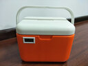 ICERS艾森斯5L户外PU保温箱家用车载医药品胰岛素冷藏箱母乳冷链运输箱 5L橘红色(6面PU材质)送：1冰盒+4冰袋 有温度显示 实拍图