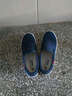 回力童鞋2025秋季新款男女童四季可穿单鞋学生舒适棉麻布鞋儿童帆布鞋 蓝色（套脚） 37 鞋内长约23cm 实拍图
