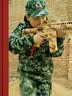 兵童勇士 2023新款冬装儿童装迷彩服套装中大童运动装男童休闲加绒厚棉服 丛林迷彩配老鹰帽 160码穿约160CM身高 实拍图
