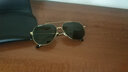 威古氏（VEGOOS）尼龙太阳镜时尚潮男经典飞行员蛤蟆镜型男开车专用驾驶墨镜3181 金框绿灰片 实拍图