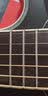 Kayza卡宴吉他单板吉他民谣木吉它原木色吉他初学者入门guitar乐器 36英寸复古色KS850亮光单板面单 实拍图