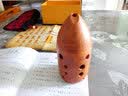 永田七星埙陶埙十孔初学双腔岩纹埙10孔入门专业演奏民族吹奏埙乐器 F调(高音3)：礼包 实拍图