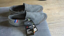 一步赢帆布鞋男士老布鞋一脚蹬男鞋懒人不系带开车休闲板鞋子 黑色8703 39 码 实拍图