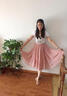 特尚莱菲 半身裙夏季新款女雪纺中长款裙子纯色仙女长裙沙滩半裙 WWH1501 粉色 M(1尺9-2尺1) 实拍图