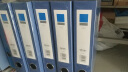 金得利（KINARY）10个装 A4 优系列金属单长强力夹 硬文件夹资料夹 学生用试卷收纳夹 AF503-10 蓝色 实拍图