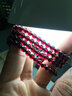 尚无界 天然7A级酒红石榴石手链女多圈生日礼物时尚水晶饰品本命年民族风手串 5.5MM四圈酒红石榴石 8A珍藏级 实拍图