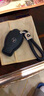 奔驰钥匙包C级GLE320GLS400 GLA C200L GLC260LS级B级汽车钥匙套包扣真皮 钥匙包+手编绳（三键黑色） 实拍图