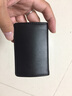 杜尔真皮名片夹男士商务名片盒头层牛皮名片包卡包 黑色 实拍图