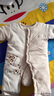 芭咪乐婴儿棉衣宝宝衣服外出服保暖彩棉新生儿衣服套装 浅咖色连体 66码(3-6个月) 实拍图