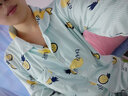 仙之仪睡衣女士春秋长袖可爱卡通开衫大码家居服冬季甜美套装 16135粉色草莓熊 165/95(L) 实拍图