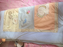 贝康乐园初生婴儿抱被春秋夏季薄款纯棉包被新生儿刚出生宝宝4567月份抱毯 云朵羊粉（加厚脱胆） 实拍图
