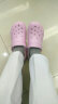 卡骆驰（crocs）男鞋女鞋洞洞鞋 贝雅卡骆班克骆格轻便透气情侣鞋拖鞋沙滩鞋凉鞋 经典克骆格-全白色 38-39 /M6W8/240mm 实拍图