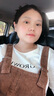 钱塘娘子孕妇装冬装加绒加厚春秋装新款薄款套装纯棉背带裤灯芯绒女两件套 驼色裤+模特打底衣【春秋款】 XXL【建议145-160斤】 实拍图