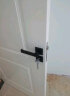 固特（GUTE）门锁室内卧室房门锁美式黑卫生间实木门把手家用静音门锁具磁吸锁 7202-009黑色(需磁吸锁联系客服) 实拍图
