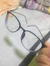 韩版防辐射近视复古眼镜框男超轻眼镜架女圆脸平光镜文艺大框配镜 框+1.56防辐射镜片 实拍图