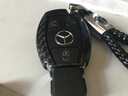 迪加伦 适用 碳纤维奔驰钥匙壳 奔驰GLK cla GLC cla AMG S级钥匙套扣 改装男女 黑魔碳纤维(钥匙壳+奔驰编织钥匙扣) AMG奔驰gle/g级/gls/gla/E级专用 实拍图