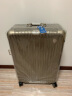 EBEN拉杆箱32英寸铝镁合金行李箱万向轮金属硬箱旅行箱 香槟色 需托运 出国长途 晒单实拍图