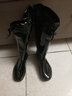 回力雨鞋男士水鞋雨靴男款防滑防水保暖加绒塑胶套鞋胶鞋 857高筒加绒 39 (245mm) 实拍图