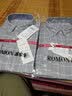 罗蒙（ROMON）100%纯棉牛津纺长袖衬衫男士春夏款中青年翻领商务休闲工装衬衣男 1021灰色 40 实拍图