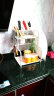 四季沐歌（MICOE） 厨房置物架收纳架调料收纳架刀架厨房用品筷子筒 黑色三层35cm调料架 实拍图