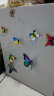 喜艾林 家饰家装瓷砖冰箱磁铁磁性别针立体墙贴仿真3D蝴蝶 三款可选 唯美墙壁装饰墙贴 彩虹磁铁款 晒单实拍图