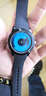 学生手表男孩韩版简约潮流初中石英男表创意个性酷炫腕男士picto手表防水青少年电子表漩涡概念手表 夜光版-黑带蓝显 实拍图