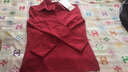 筱岚 POLO领长袖T恤女修身翻领2025新款polo衫正肩显瘦纯色春秋打底衫 酒红色 L (105-115斤) 实拍图