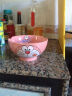 LICHEN 景德镇陶瓷餐具 卡通碗儿童饭碗 面碗 大号叮当猫粉色 实拍图