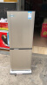 格力（GREE）晶弘冰箱152L 双开门中小型冷藏冷冻冰箱家用节能保鲜除味安静低噪音快速制冷 BCD-152C3/时代金 晒单实拍图