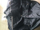 龙豹 LB0016 双面穿 电动车摩托车分体式时尚雨衣套装 户外雨裤雨披双层加厚 双面穿双层加厚-黑色 XXXXL 实拍图