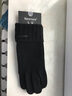 卡蒙（Kenmont）户外开车骑车手套冬季男防寒短款手套针织毛线纯色手套2842 黑色(手套) 均码 实拍图