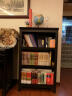 好家窝 美式实木书架书柜组合欧式简约落地靠墙收纳书橱置物储物柜多层 两层白色(72cm宽) 实拍图