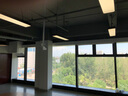 慧卓 办公室吊灯LED长方形长条灯工业风超市店铺商用照明简约现代吊线灯具工业风条形商超工程高亮款 黑色 120*20*6.5cm 38W 实拍图