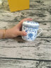 高淳陶瓷青花骨瓷高温色釉描金金边茶杯水杯咖啡杯子带盖办公会议家用茶水杯单杯珐琅描金茶具送礼专柜同款 青花白云盖杯 实拍图