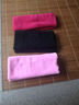 AOLIKES 毛巾保暖护膝儿童舞蹈跳舞防摔跪地运动护膝老年人膝盖防寒护腿 玫红色一副 腿围26-45cm（约80-130斤） 实拍图