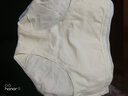 恒源祥女士内裤纯色棉质内裤女生中腰无痕抗菌三角内裤夏天季薄款4条 阳春白雪 XL 实拍图