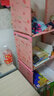 小媳妇 简易书架加固书柜桌上学生书架置物架自由组合层架伸缩小书架 单排三层幸运樱桃 实拍图
