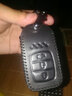 适用于本田钥匙包真皮钥匙套CRV思域雅阁凌派冠道URV缤智XRV壳锋范飞度奥德赛艾力绅杰德汽车钥匙扣 本田B款红色 实拍图