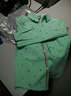 童装男孩长袖印花衬衫春秋季新款男童功夫蚂蚁韩版休闲上衣中大童百搭打底衫儿童衬衣潮 绿色 110 实拍图