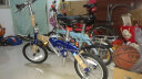 大行（DAHON） 顺丰发货折叠自行车14寸超轻铝合金成人学生便携单车BYA412 黑色 实拍图