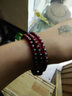 尚无界 天然7A级酒红石榴石手链女多圈生日礼物时尚水晶饰品本命年民族风手串 5.5MM三圈酒红石榴石 8A珍藏级 实拍图